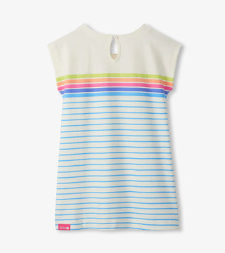 Hatley Rainbow Stripe Slouchy Dress