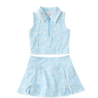 Swoon Baby Active Blue Sky Bow Proper Set