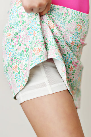 Swoon Baby Ditsy Floral Tennis Skort