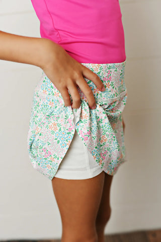 Swoon Baby Ditsy Floral Tennis Skort