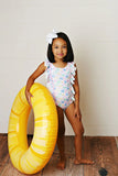 Swoon Baby Bow-tiful 1Pc Ruffle Swimsuit