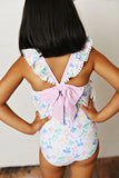 Swoon Baby Bow-tiful 1Pc Ruffle Swimsuit
