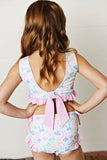 Swoon Baby Bow-tiful 2Pc Ruffled Swimsuit