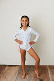 Swoon Baby Bow-tiful 1Pc Rashguard Swimsuit