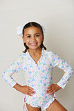 Swoon Baby Bow-tiful 1Pc Rashguard Swimsuit