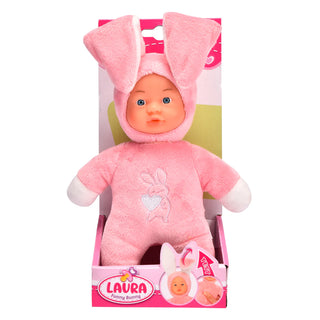 Laura Pink Funny Bunny Doll