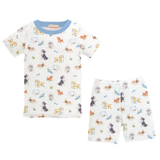 Baby Club Chic 2pc Doggie Park Short Set