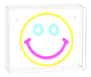 Smiley Face Neon LED Sign