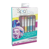 5Pk Magic Hair Chalk - Metallic