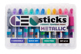 Snifty Geo Sticks - Metallic (Set of 12)