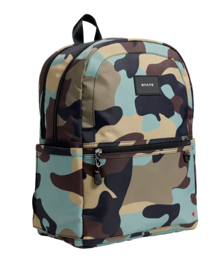 State Backpack - Kane Kids Double Pocket- Camo
