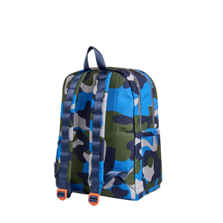 State Backpack - Kane Kids Double Pocket- Blue Camo