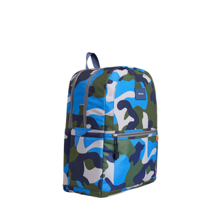 State Backpack - Kane Kids Double Pocket- Blue Camo