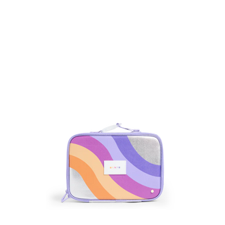 State Bags Insulated Lunchbox -  Rodgers Metallic Rainbow Wave