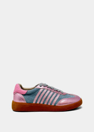 Stevie Mini Light Blue Suede Shoes