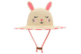 Kids Lifeguard Straw Hat - Bunny