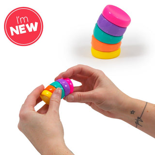 TOY TOWER Twist N Turn Fidget Rainbow