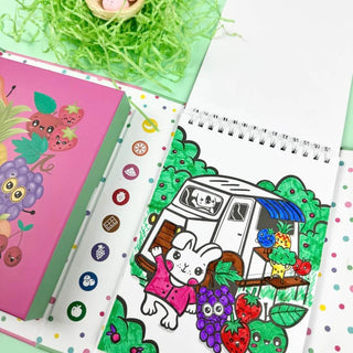 Tiger Tribe Scented Coloring Set - Fruity Cutie
