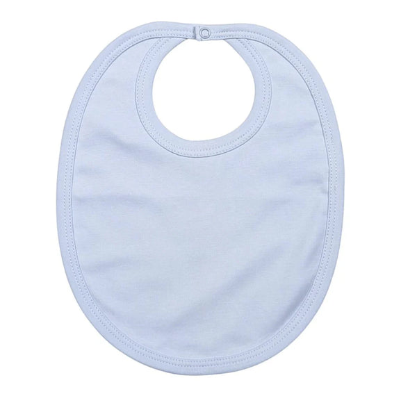 Baby Loren Blue Pima Bib