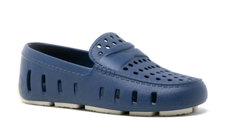 Prodigy Driver Floafers - Navy Peony | Bright White