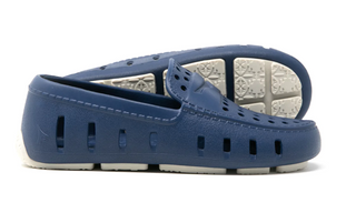 Prodigy Driver Floafers - Navy Peony | Bright White