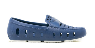 Prodigy Driver Floafers - Navy Peony | Bright White