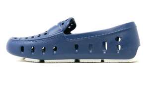 Prodigy Driver Floafers - Navy Peony | Bright White
