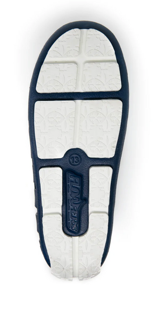 Prodigy Driver Floafers - Navy Peony | Bright White