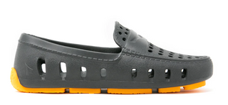 Prodigy Driver Floafers - Asphalt | Flame Orange