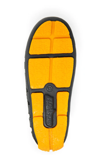 Prodigy Driver Floafers - Asphalt | Flame Orange