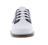 Footmates Dress Shoes - Cheer -White/Navy