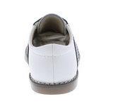 Footmates Dress Shoes - Cheer -White/Navy