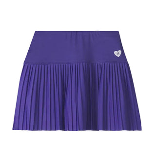 Purple Opulence Pleated Sporty Skort
