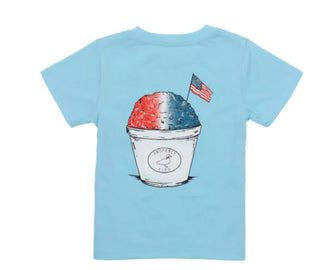 Properly Tied American Chillin' S/S Tee - Aqua