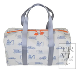 TRVL Weekender Duffel Bag - Blue Dig It