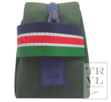 TRVL Oxford Toiletry Bag/ Dopp Kit - Hunter Green