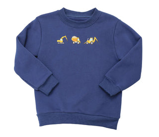 Itsy Bitsy Construction Trucks Sweatshirt