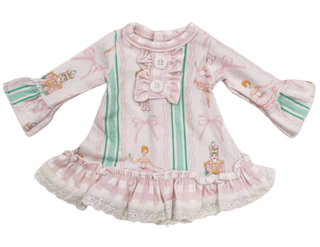 Sugar Bee Nutcracker doll gown for 18-inch dolls, additional view