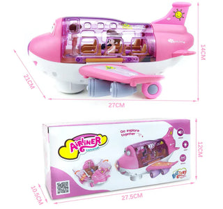 Pink Interactive Airplane w/ Figures
