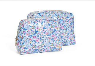 TRVL Luxe Gloss Wash Bag Set - Bridgehampton Floral