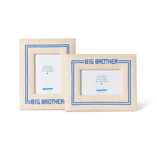 Big Brother Embroidered 4x6 Photo Frame
