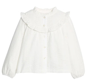 Bisby Cintra Top - White Eyelet