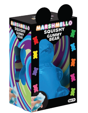 Marshmello Gummy Bear Squishy