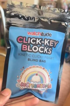 Watchitude Click-Key Blocks IceCreamTopia Blind Bag