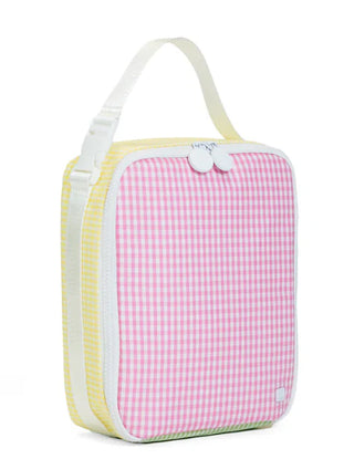 TRVL Insulated Lunch Bag- Patch Pink