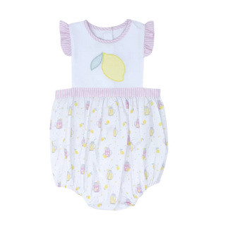 Lullaby Set Pinafore Bubble - Lemonade