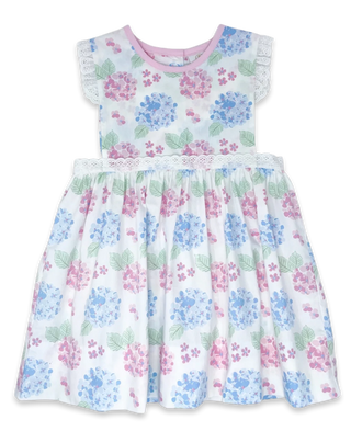Lullaby Set Highlands Hydrangea Pinafore Dress
