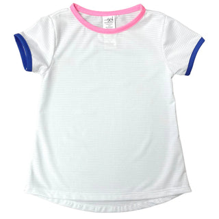 Bridget Basic Tee - Flamingo Pink