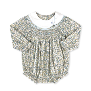 Lullaby Set Courtney Bubble Long Sleeve - Whispering Floral Blooms
