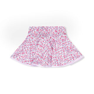 Set Athleisure Quinn Skort - Flower Power Floral, Petal Purple